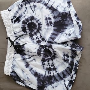 NEW - Men's Blue and White Swim Trunks